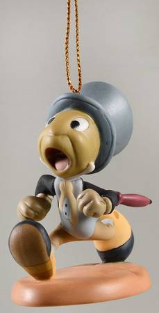 Pinnochio Ornaments Jiminy Cricket - No Box