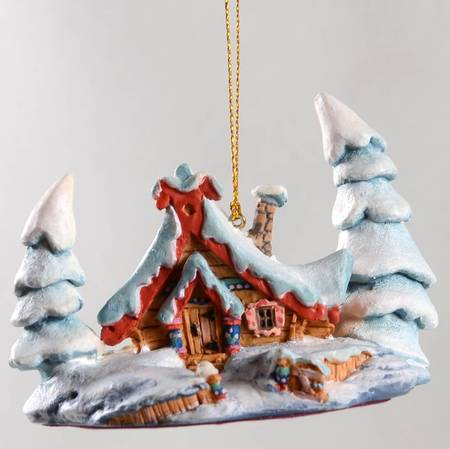 Enchanted Places Ornaments Nestled In The Snow-Peter & The Wolf - No Box