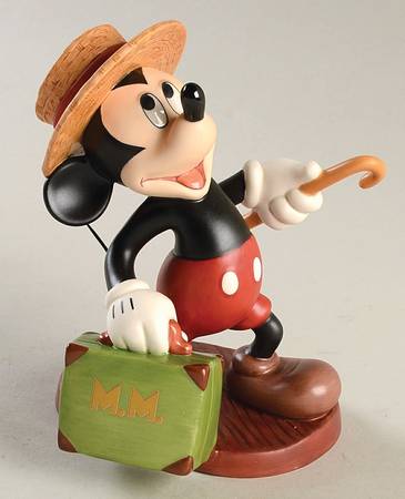 Mr Mouse Takes a Trip Traverler's Tail-Mickey Mouse - With Box