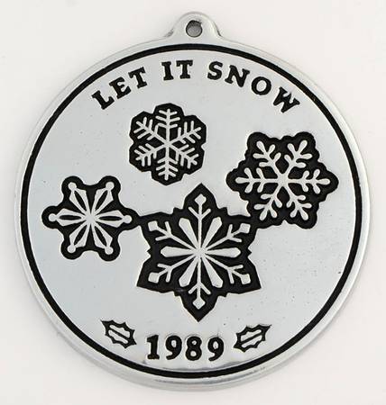 Annual Christmas  Carol Ornaments Let It Snow - No Box