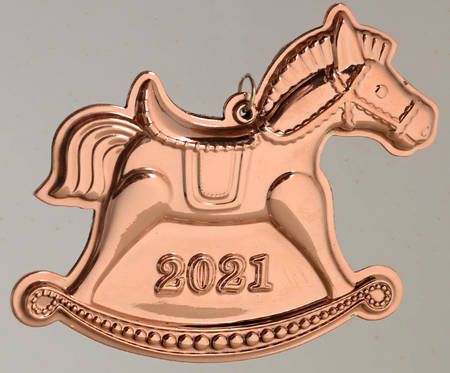 Copper Classic Christmas Vintage Toys - Rockinghorse - Boxed