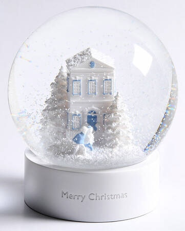 Christmas Snowglobes Christmas House - Boxed