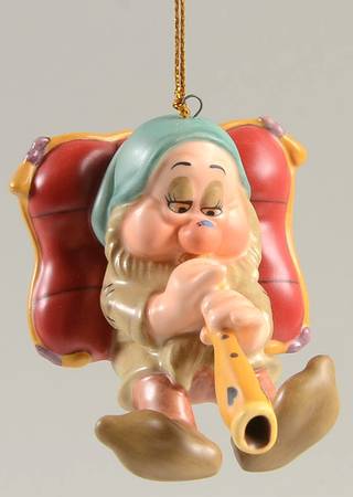 Snow White & the Seven Dwarfs Ornaments Sleepy - No Box