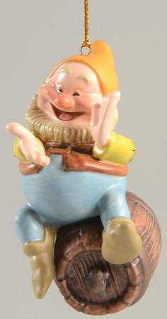 Snow White & the Seven Dwarfs Ornaments Happy - No Box