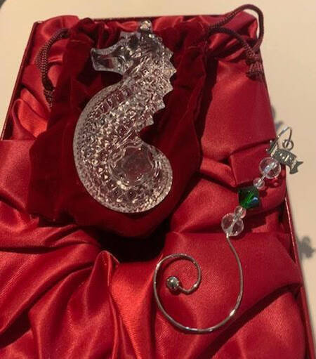 Seahorse Annual Ornament Seahorse - Green Enhancer - No Box
