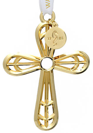Golden Ornaments Golden Cross Hollow - Boxed