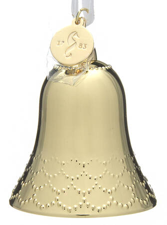 Golden Ornaments Golden Bell Ornament - Boxed