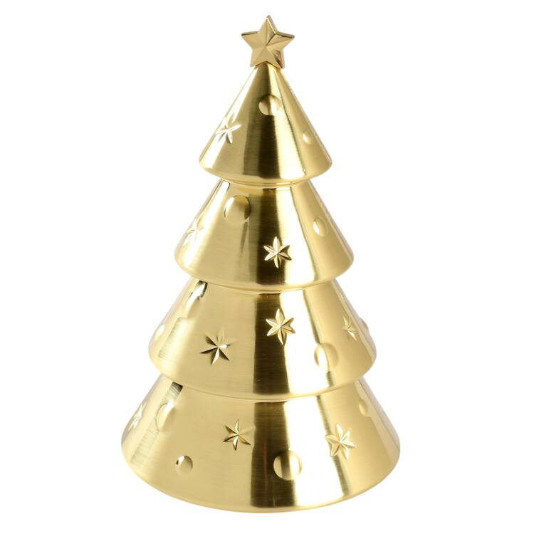 Golden Ornaments Tree- Medium - Boxed