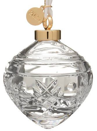 Winter Wonders Holly Bauble- Clear - Boxed