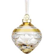 Winter Wonders Pinecone Bauble- Amber - Boxed