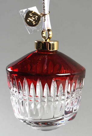 New Year  Annual Bauble Ornament 2024-Red - Boxed