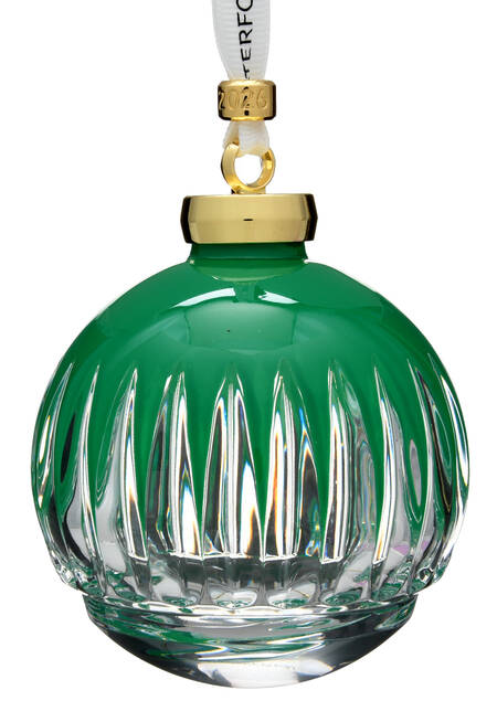 New Year  Annual Bauble Ornament 2026- Firework Green - Boxed