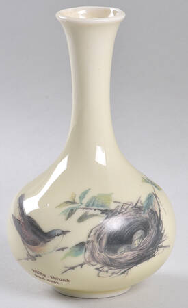 Country Diary Collection White-Throat & Nest-Bud Vase - No Box