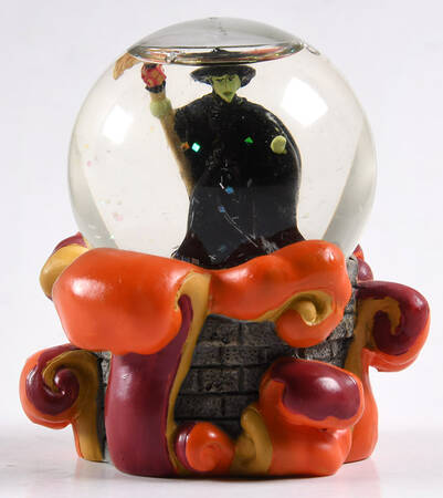 Wizard of Oz Snow Globes Wicked Witch - No Box