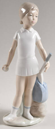Zaphir Figurine Tennis Girl - No Box