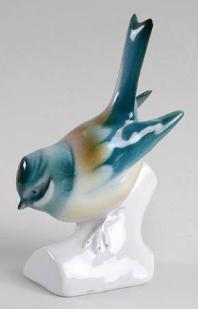 Zsolnay Figurines Blue Bird - No Box