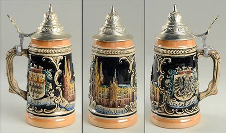 Zoller & Born Steins Cologne Cathedral-Germany - No Box