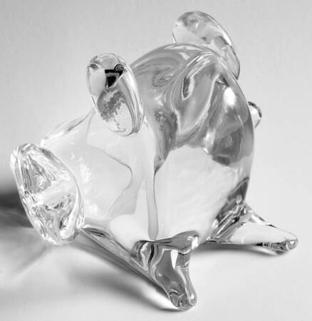 Zanetti Art Glass Frog - No Box