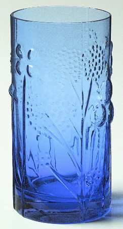 Flora Cobalt Blue by Arabia Crystal