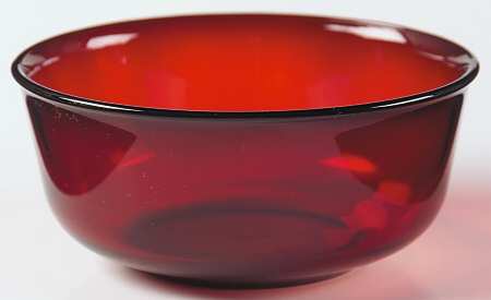 Classique Ruby (Rim) Small Fruit Dessert Bowl