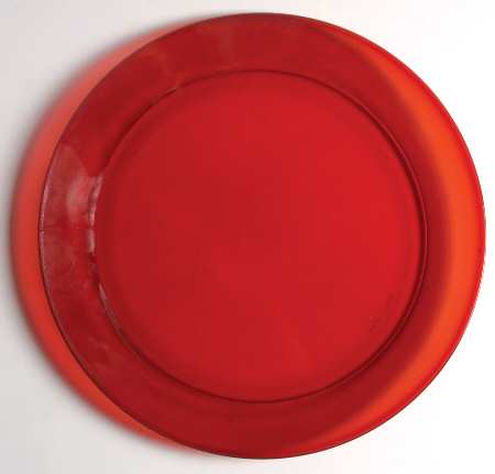 Classique Ruby (Rim) 13" Round Platter