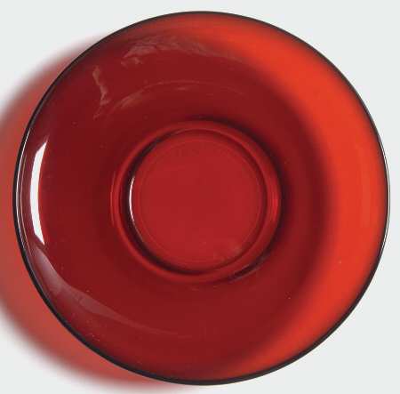 Classique Ruby (Rim) Saucer Only