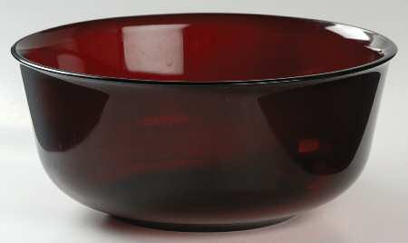 Classique Ruby (Rim) 8" Salad Bowl