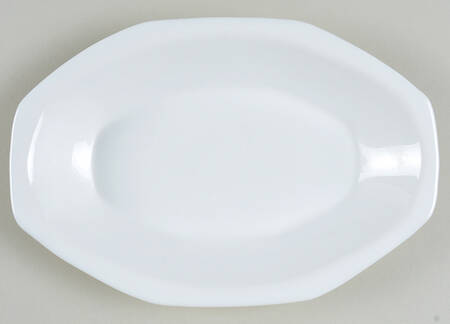 Octime White 8" Oval Relish