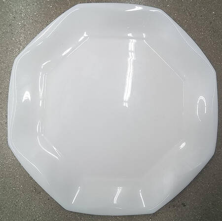 Octime White 13" and Over, Platter