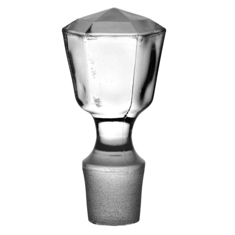 Banded Rings Clear Stopper for Decanter