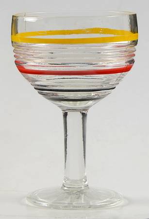 Banded Rings Clear and Multi Colored Bands Liquor Cocktail