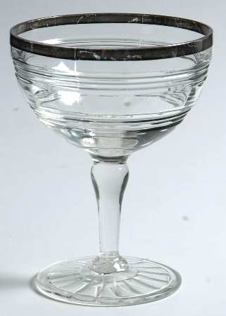 Banded Rings Platinum Champagne/Tall Sherbet