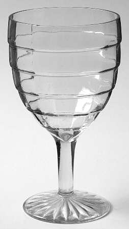 Block Optic Clear Water Goblet
