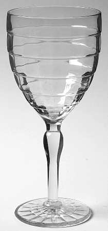 Block Optic Clear Tall Water Goblet