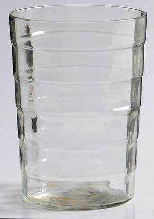 Block Optic Clear 9 Oz Flat Tumbler