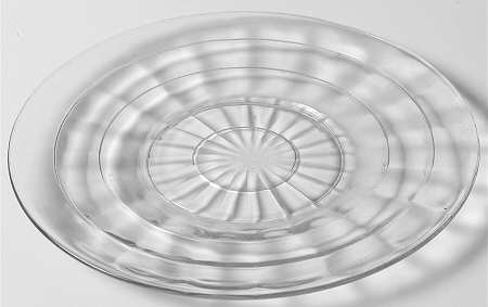Block Optic Clear Bread & Butter Plate
