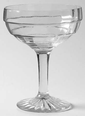 Block Optic Clear Sundae Glass