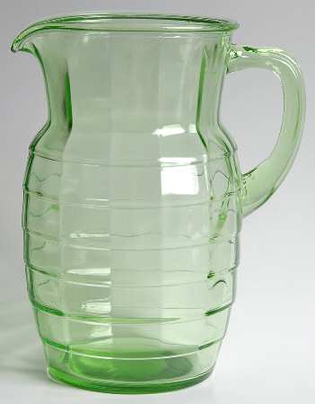 Block Optic Green 54 Oz Pitcher