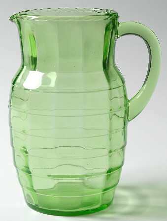 Block Optic Green 54 Oz Pitcher