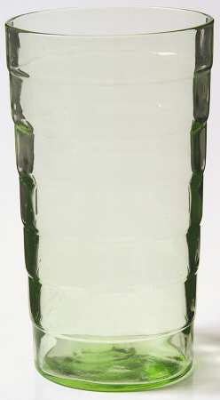 Block Optic Green 11 Oz Flat Tumbler
