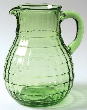 Block Optic Green 54 Oz Pitcher
