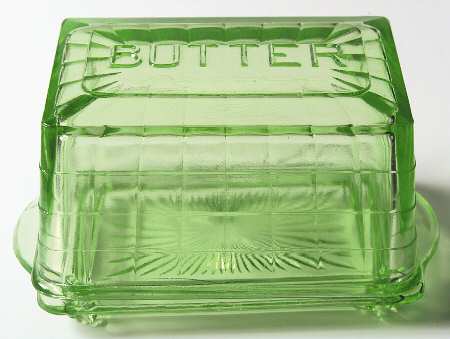 Block Optic Green 1 Lb Covered Butter