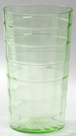 Block Optic Green 15 Oz Flat Tumbler