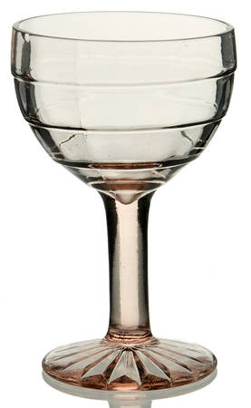 Block Optic Pink Liquor Cocktail by Anchor Hocking