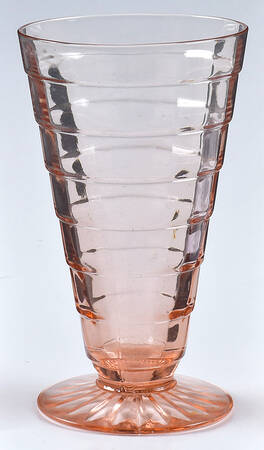 Block Optic Pink 9 Oz Footed Tumbler