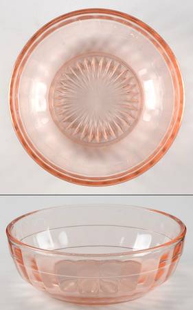 Block Optic Pink Small Fruit Dessert Bowl