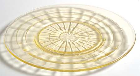 Block Optic Yellow 8" Salad Plate