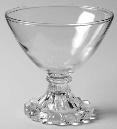 Berwick-Boopie-Clear Champagne/Tall Sherbet by Anchor Hocking
