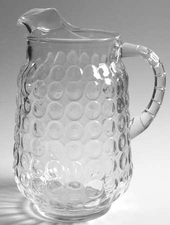Bubble Clear 64 Oz Ice Lip Pitcher