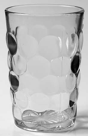 Bubble Clear 5 Oz Flat Tumbler
